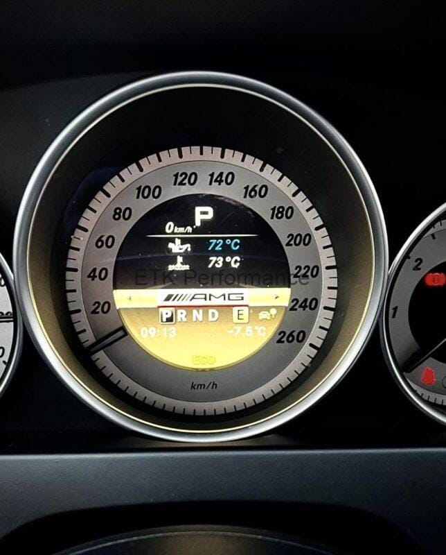 AMG Instrument Cluster Coding Mercedes Tuning ECUTuningKaunas