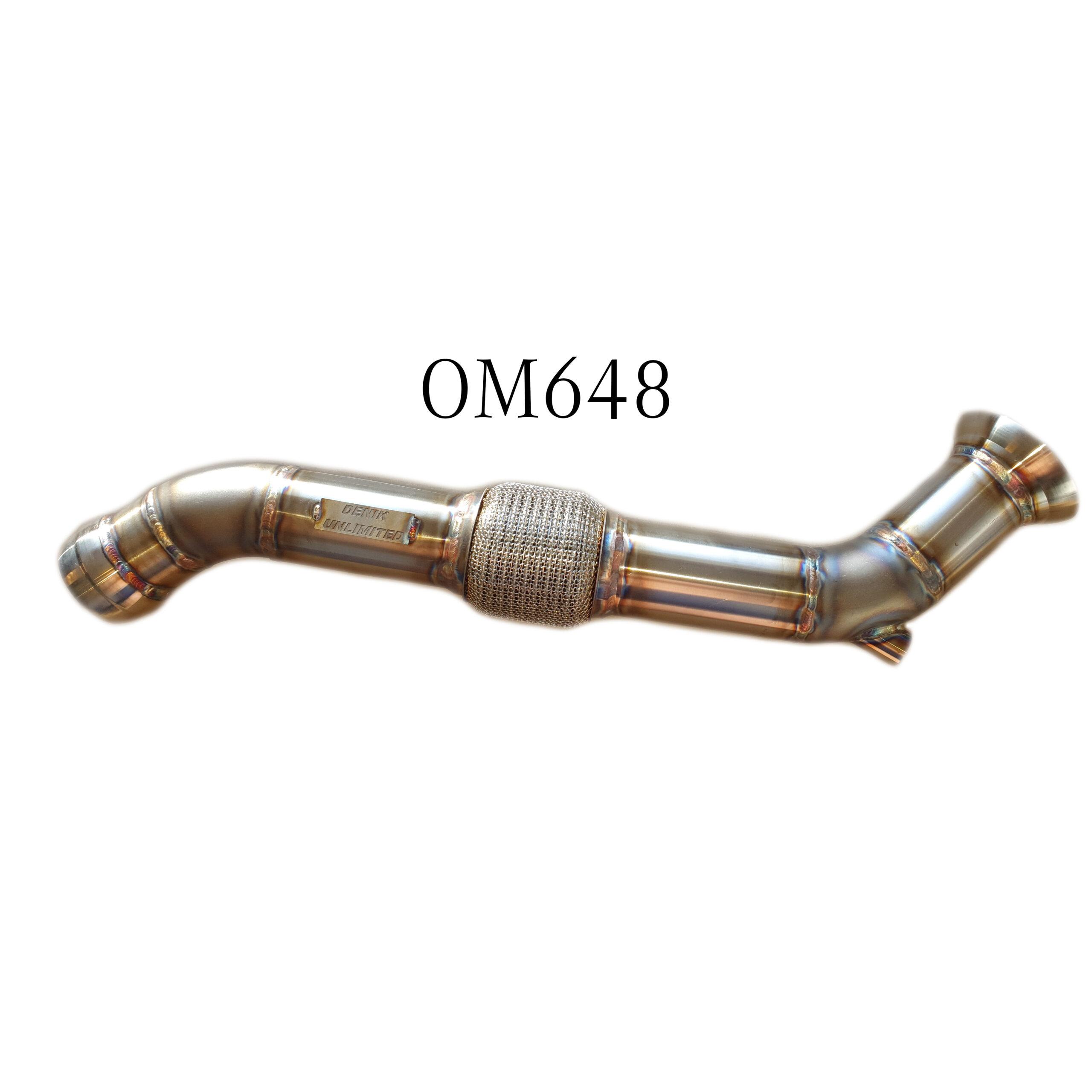 Downpipe for OM648 E320 W211 CDI.