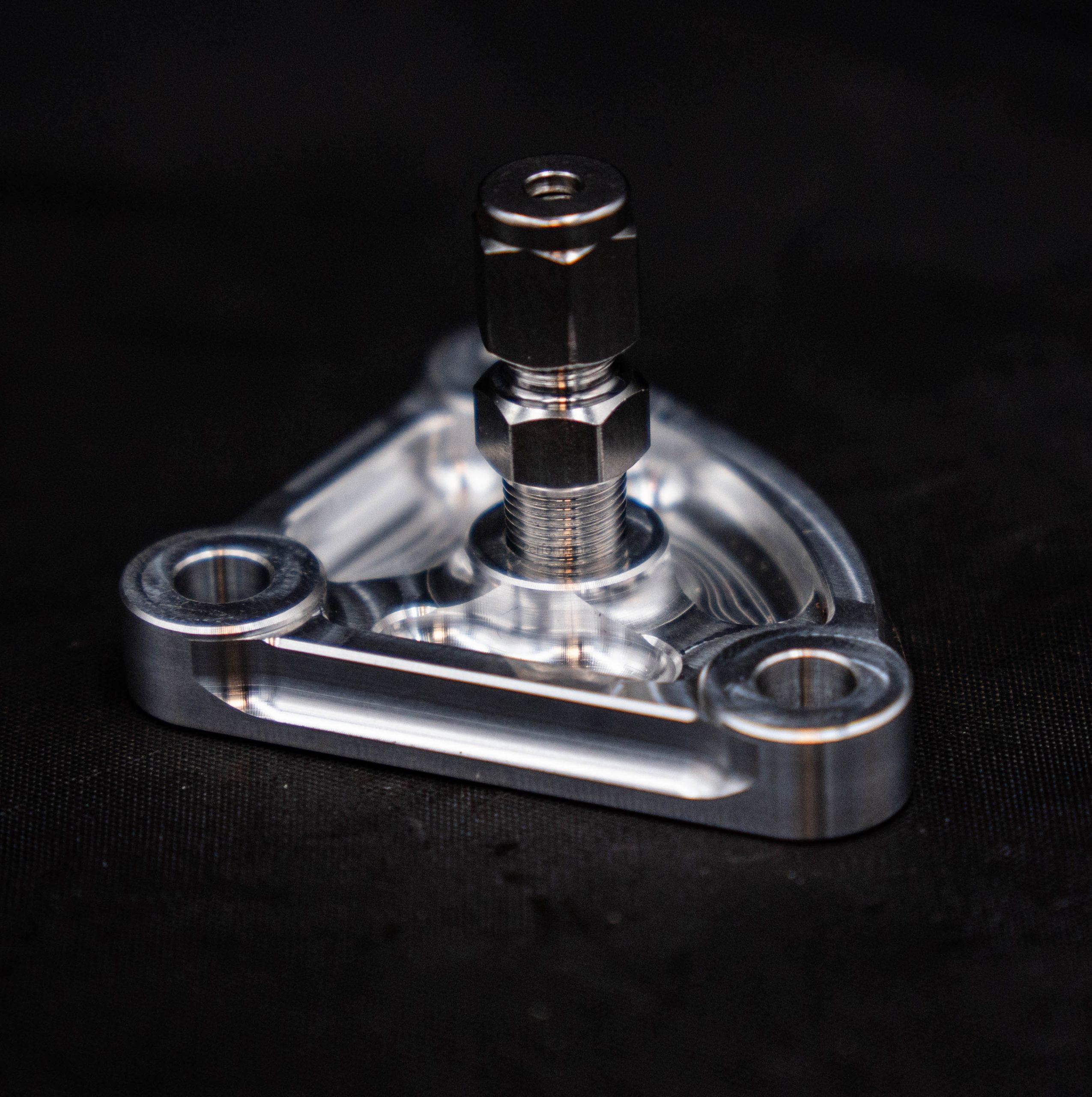 OM648 EGR Block-Off Plate with Integrated Exhaust Backpressure Measurement Port - Image 5